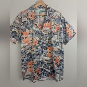 Off White Hawaiian Shirt Short sleeve Floral Print Rep 2013 Virgil
